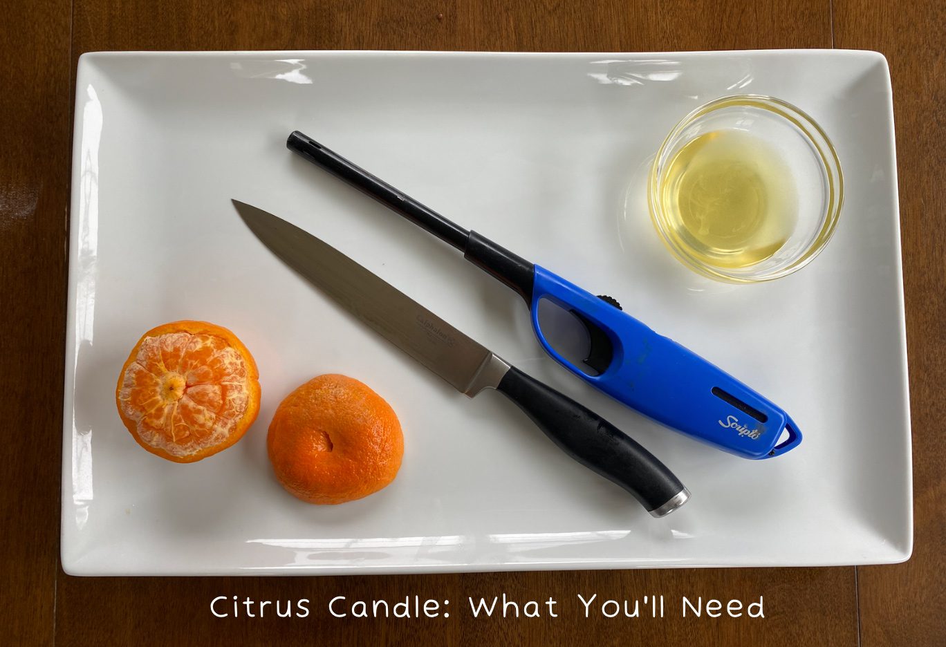 Citrus Candle - What You’ll Need