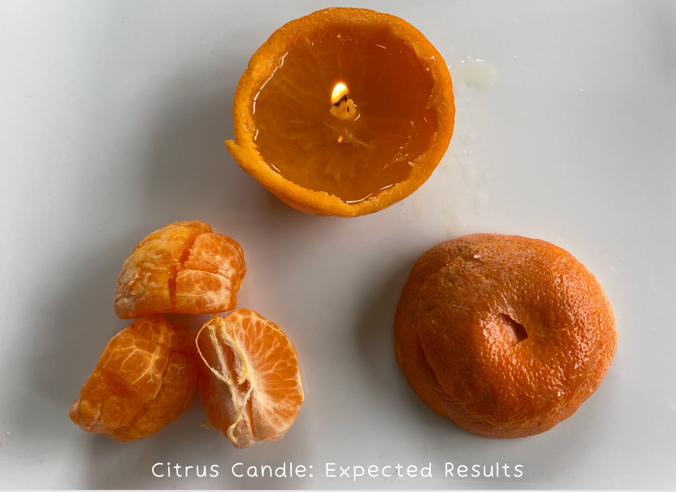 Citrus Candle Expected Results