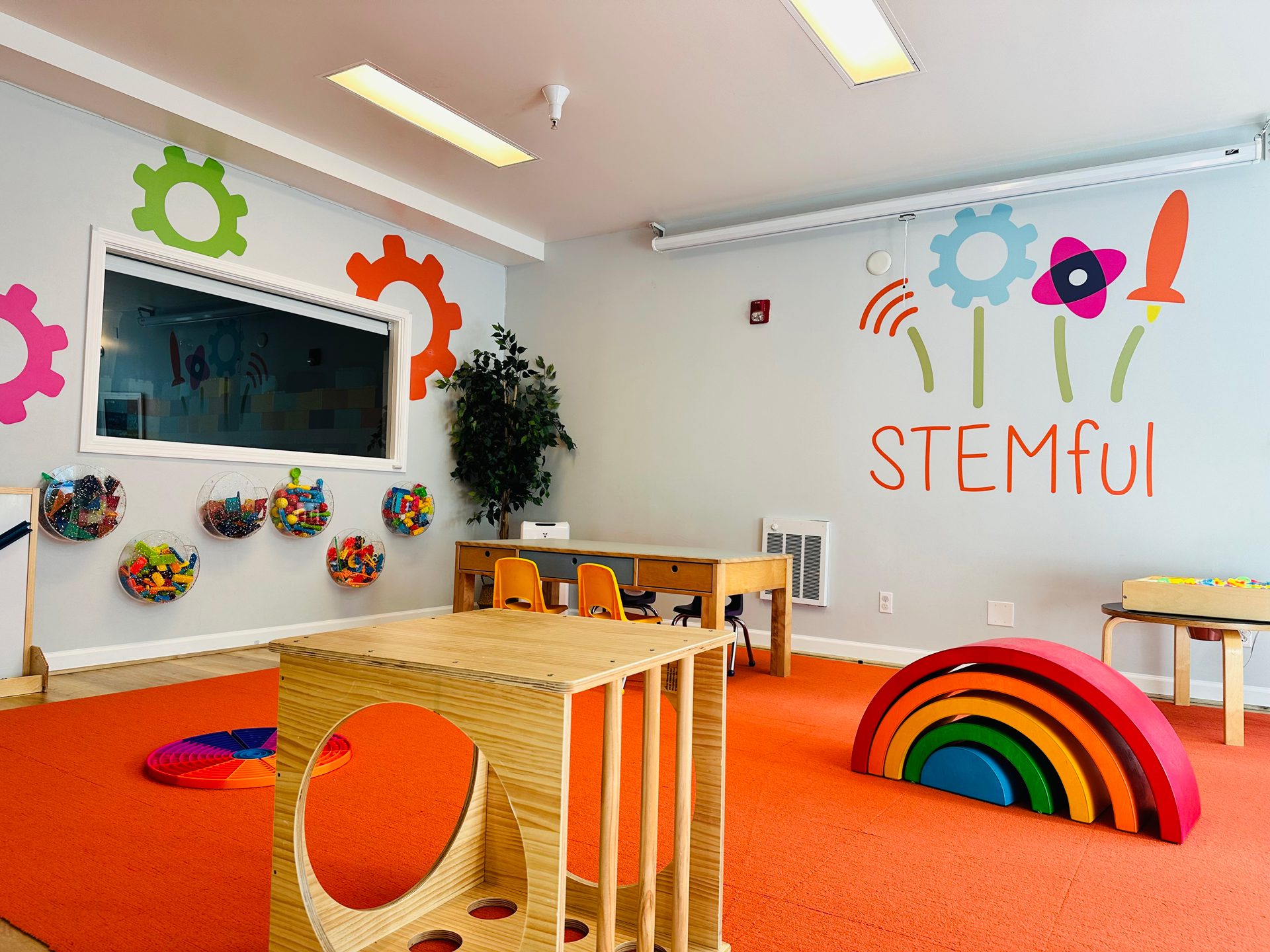 Here’s a view of our PlaySpace to give you an idea of what our space looks like. 