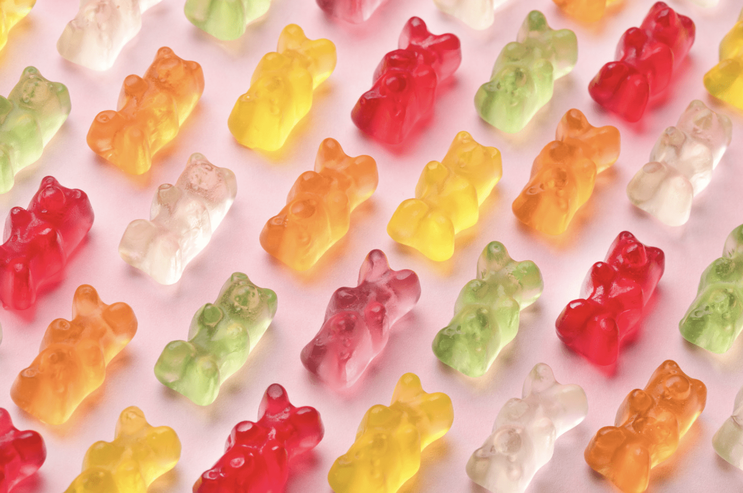 Have fun with these gummy bears as you experiment.